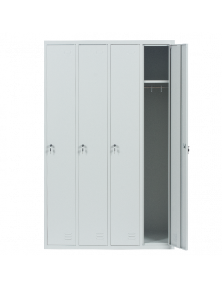 Метален шкаф Carmen CR-1293 J - сив ⋙ на цена от 276.00лв  - Allegro-bg.com