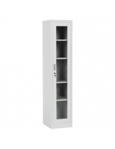 Метален шкаф Carmen CR-1001 J - сив ⋙ на цена от 118.80лв  - Allegro-bg.com