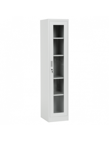 Метален шкаф Carmen CR-1001 J - сив ⋙ на цена от 118.80лв  - Allegro-bg.com