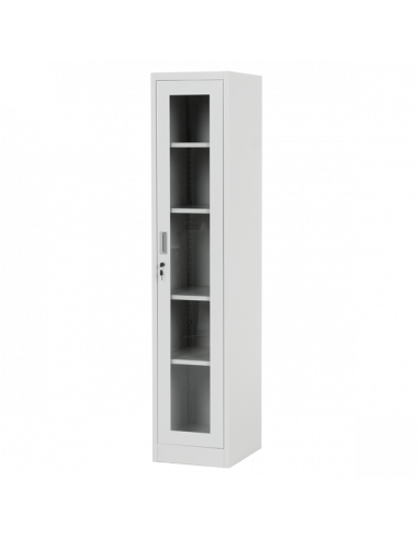 Метален шкаф Carmen CR-1001 J - сив ⋙ на цена от 118.80лв  - Allegro-bg.com