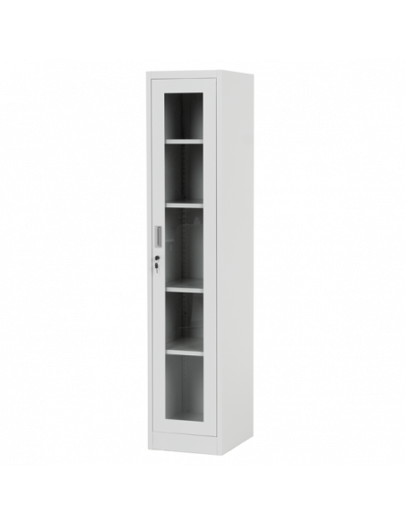 Метален шкаф Carmen CR-1001 J - сив ⋙ на цена от 118.80лв  - Allegro-bg.com