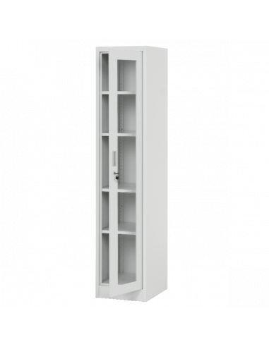 Метален шкаф Carmen CR-1001 J - сив ⋙ на цена от 118.80лв  - Allegro-bg.com
