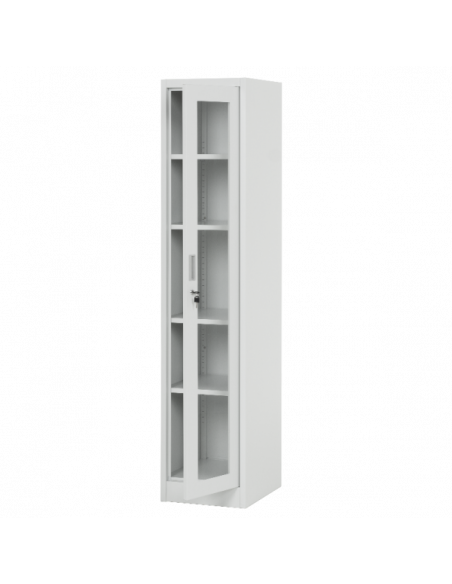 Метален шкаф Carmen CR-1001 J - сив ⋙ на цена от 118.80лв  - Allegro-bg.com