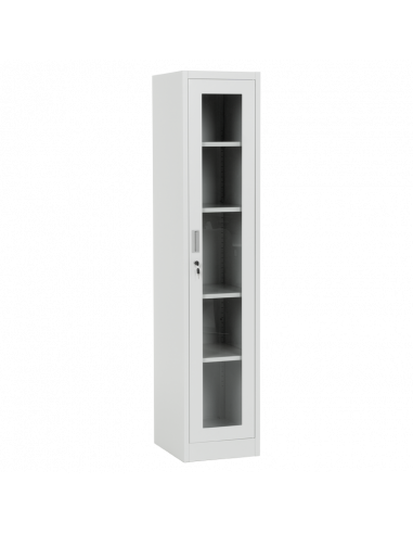 Метален шкаф Carmen CR-1001 J - сив ⋙ на цена от 118.80лв  - Allegro-bg.com