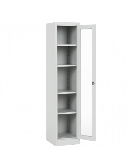 Метален шкаф Carmen CR-1001 J - сив ⋙ на цена от 118.80лв  - Allegro-bg.com