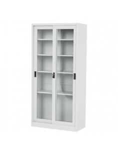 Метален шкаф Carmen CR-1002 J - сив ⋙ на цена от 235.20лв  - Allegro-bg.com 2