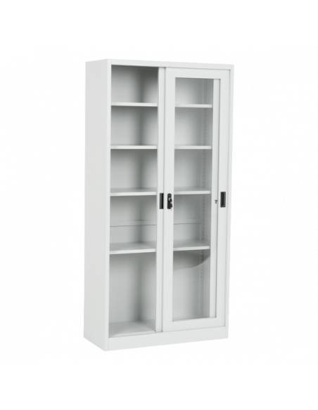 Метален шкаф Carmen CR-1002 J - сив ⋙ на цена от 235.20лв  - Allegro-bg.com