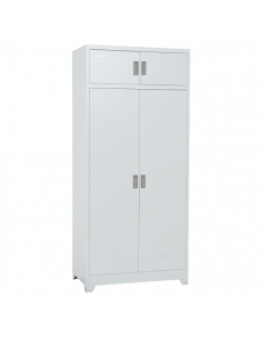 Метален шкаф Carmen CR-1229 J - сив ⋙ на цена от 259.20лв  - Allegro-bg.com