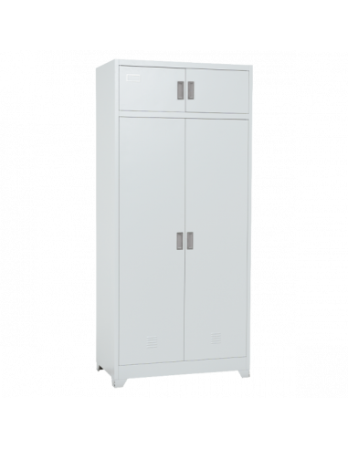 Метален шкаф Carmen CR-1229 J - сив ⋙ на цена от 259.20лв  - Allegro-bg.com