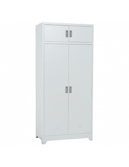 Метален шкаф Carmen CR-1229 J - сив ⋙ на цена от 259.20лв  - Allegro-bg.com
