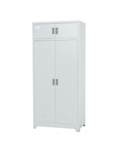 Метален шкаф Carmen CR-1229 J - сив ⋙ на цена от 259.20лв  - Allegro-bg.com 2