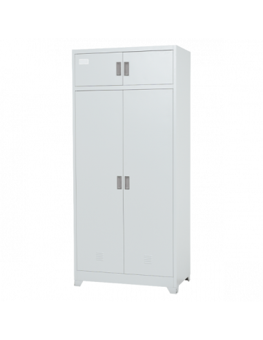Метален шкаф Carmen CR-1229 J - сив ⋙ на цена от 259.20лв  - Allegro-bg.com