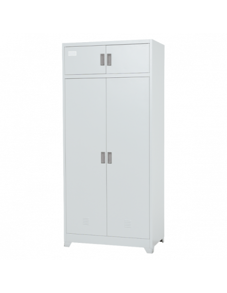 Метален шкаф Carmen CR-1229 J - сив ⋙ на цена от 259.20лв  - Allegro-bg.com