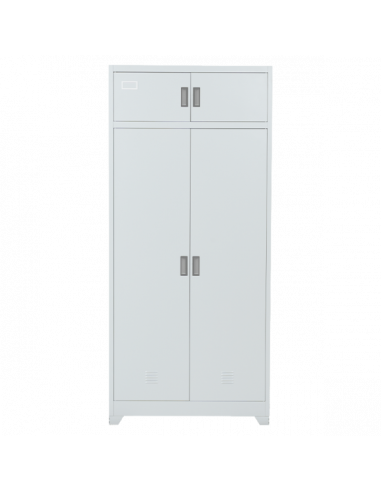 Метален шкаф Carmen CR-1229 J - сив ⋙ на цена от 259.20лв  - Allegro-bg.com