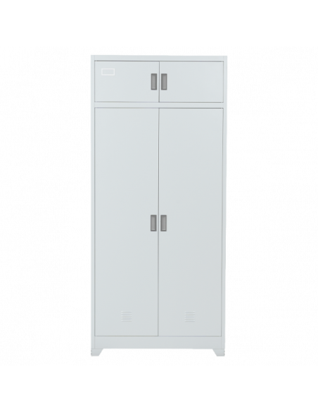 Метален шкаф Carmen CR-1229 J - сив ⋙ на цена от 259.20лв  - Allegro-bg.com