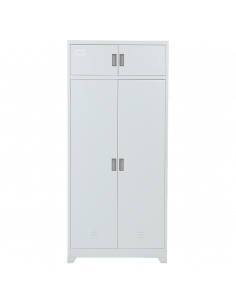Метален шкаф Carmen CR-1229 J - сив ⋙ на цена от 259.20лв  - Allegro-bg.com