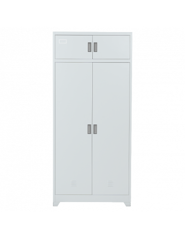 Метален шкаф Carmen CR-1229 J - сив ⋙ на цена от 259.20лв  - Allegro-bg.com