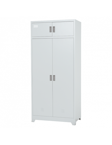 Метален шкаф Carmen CR-1229 J - сив ⋙ на цена от 259.20лв  - Allegro-bg.com