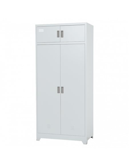 Метален шкаф Carmen CR-1229 J - сив ⋙ на цена от 259.20лв  - Allegro-bg.com