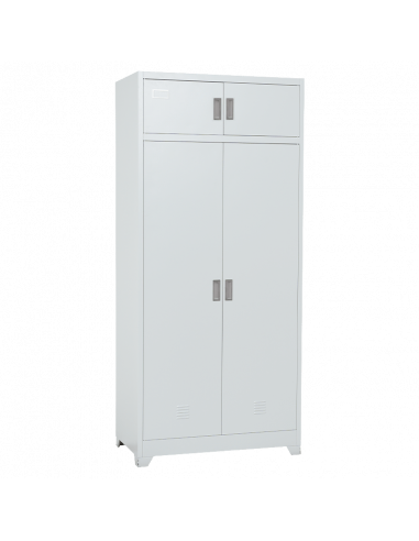 Метален шкаф Carmen CR-1229 J - сив ⋙ на цена от 259.20лв  - Allegro-bg.com