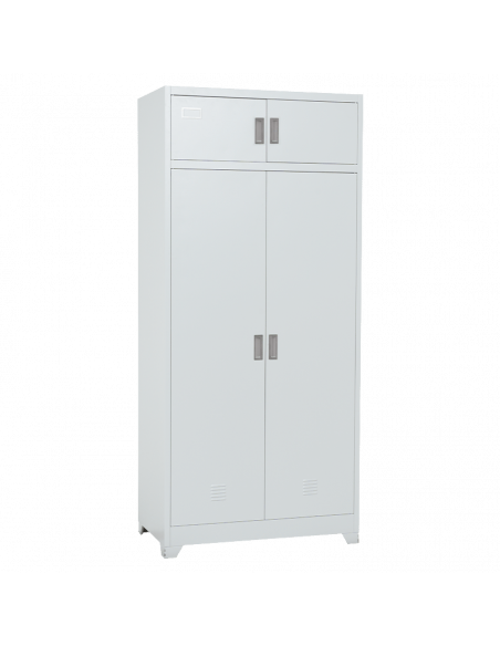 Метален шкаф Carmen CR-1229 J - сив ⋙ на цена от 259.20лв  - Allegro-bg.com