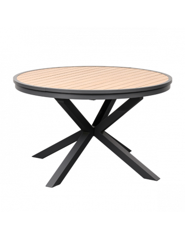 Разтегателна градинска маса DAFNI - графит / сонома ⋙ на цена от 798.00лв  - Allegro-bg.com