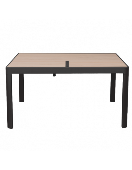 Разтегателна градинска маса PYRGOS - графит / сонома ⋙ на цена от 618.00лв  - Allegro-bg.com