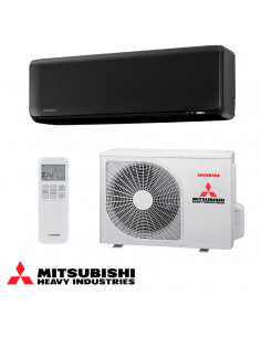 Инверторен климатик Mitsubishi Heavy Industries SRK 25 ZT-WFB + SRC 25 ZT-W - черен ⋙ на цена от 1235.00лв  - Allegro-bg.com 2