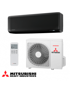 Инверторен климатик Mitsubishi Heavy Industries SRK 35 ZT-WFB + SRC 35 ZT-W - черен ⋙ на цена от 1405.00лв  - Allegro-bg.com 2