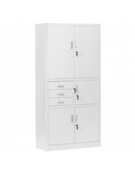 Метален шкаф Carmen CR-1281 E ZH ⋙ на цена от 267.60лв  - Allegro-bg.com