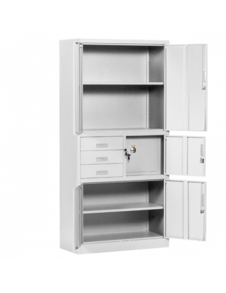 Метален шкаф Carmen CR-1281 E ZH ⋙ на цена от 267.60лв  - Allegro-bg.com