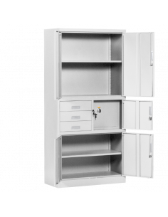 Метален шкаф Carmen CR-1281 E ZH ⋙ на цена от 267.60лв  - Allegro-bg.com