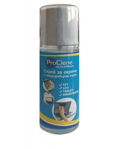 Препарат ProClene, 140 мл, спрей за монитори + микроф.кърпа 111478