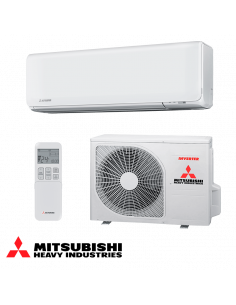 Инверторен климатик Mitsubishi Heavy Industries SRK 25 ZT-WF + SRC 25 ZT-W - бял ⋙ на цена от 1109.00лв  - Allegro-bg.com 2
