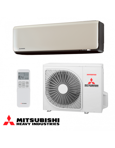 Инверторен климатик Mitsubishi Heavy Industries SRK 35 ZT-WFT + SRC 35 ZT-W - титаниев ⋙ на цена от 1405.00лв  - Allegro-bg.c
