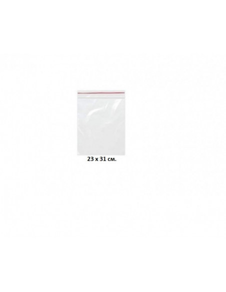 Плик с цип 23 х 31 см, 100 ⋙ на цена от 6.19лв  - Allegro-bg.com