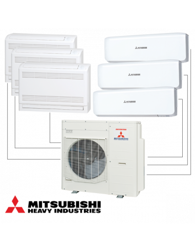 Външно тяло на мултисплит система Mitsubishi Heavy Industries SCM125ZM-S ⋙ на цена от 4141.13лв  - Allegro-bg.com