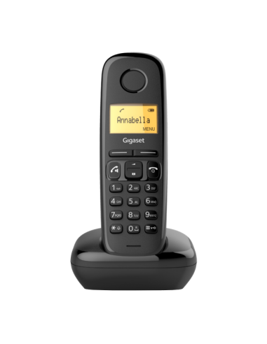 Безжичен DECT телефон Gigaset A270 - черен ⋙ на цена от 37.14лв  - Allegro-bg.com