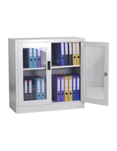 Метален шкаф Carmen CR-1263 K - сив ⋙ на цена от 126.00лв  - Allegro-bg.com