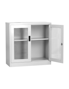 Метален шкаф Carmen CR-1263 K - сив ⋙ на цена от 126.00лв  - Allegro-bg.com 2