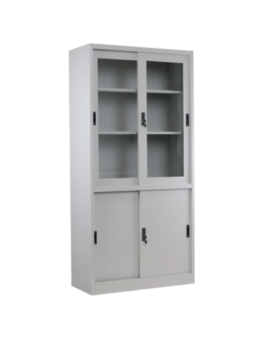 Метален шкаф Carmen CR-1270 K - сив ⋙ на цена от 258.00лв  - Allegro-bg.com