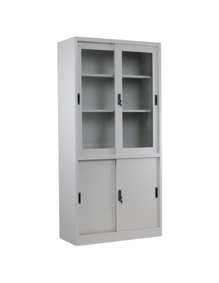 Метален шкаф Carmen CR-1270 K - сив ⋙ на цена от 258.00лв  - Allegro-bg.com