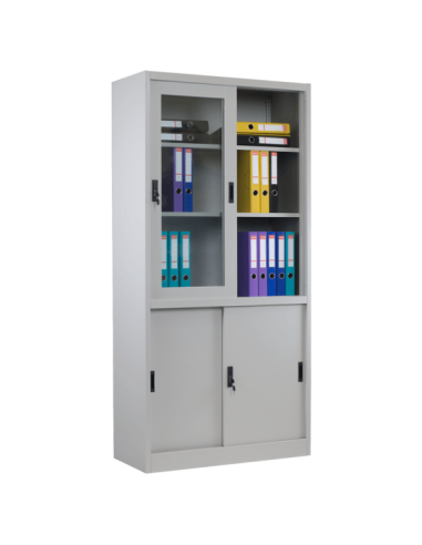 Метален шкаф Carmen CR-1270 K - сив ⋙ на цена от 258.00лв  - Allegro-bg.com