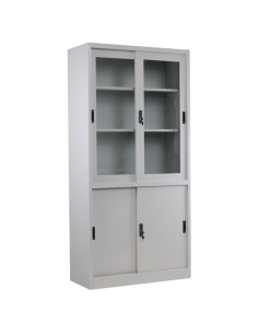 Метален шкаф Carmen CR-1270 K - сив ⋙ на цена от 258.00лв  - Allegro-bg.com 2