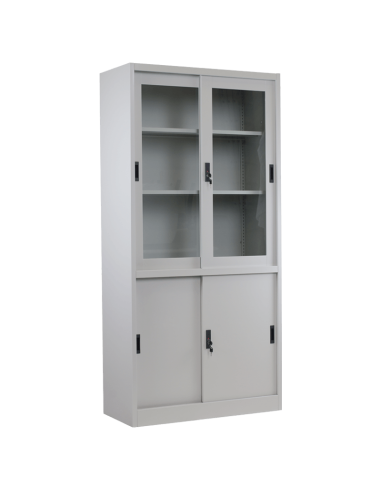 Метален шкаф Carmen CR-1270 K - сив ⋙ на цена от 258.00лв  - Allegro-bg.com