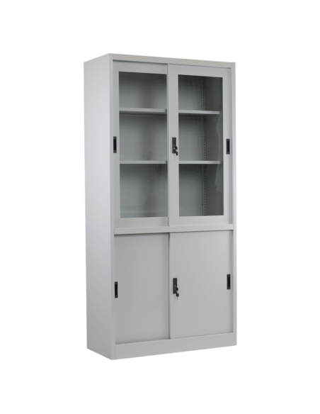 Метален шкаф Carmen CR-1270 K - сив ⋙ на цена от 258.00лв  - Allegro-bg.com