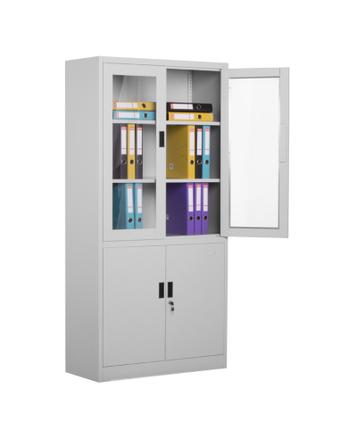 Метален шкаф Carmen CR-1272 J - сив ⋙ на цена от 226.80лв  - Allegro-bg.com