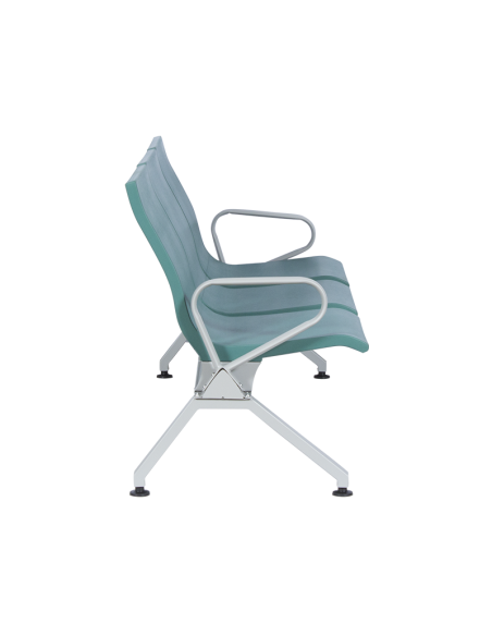 Посетителска пейка с 3 места Carmen CR-1037-3 - зелена ⋙ на цена от 306.78лв  - Allegro-bg.com