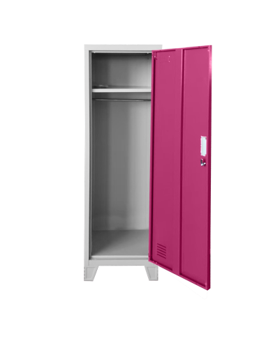 Метален шкаф Carmen CR-1604-1 JZ - Сив / розов ⋙ на цена от 101.84лв  - Allegro-bg.com