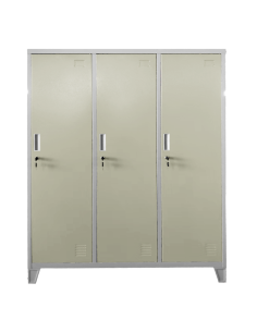 Метален шкаф Carmen CR-1604-3 JZ - сив / бежов ⋙ на цена от 204.31лв  - Allegro-bg.com 2
